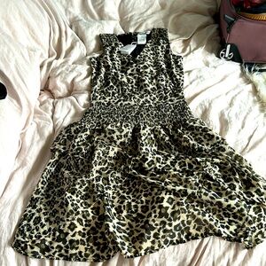 Walter baker leopard print dress